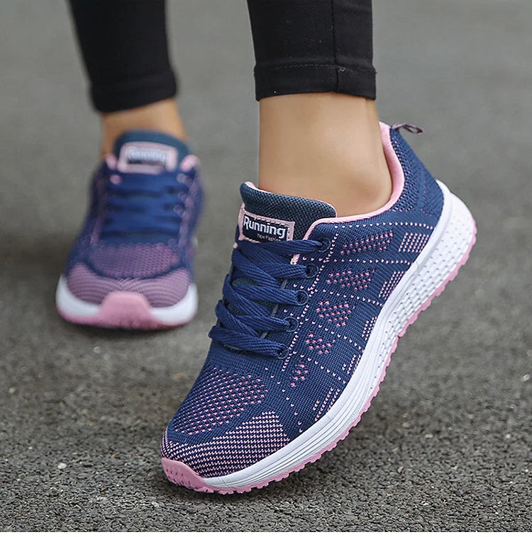 Women's Sports Shoes White Sneakers Lightweight Gym Shoes For Woman Spring Summer Sneaker High Quality Shoes Women Casual Tenis