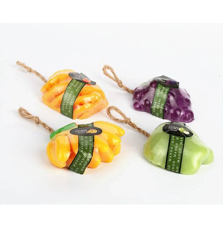 Thailand Fruit Essential Oil Children's Bath Soap Fruit Imitation Soap Mango Sunflower Banana Vegetable Soap