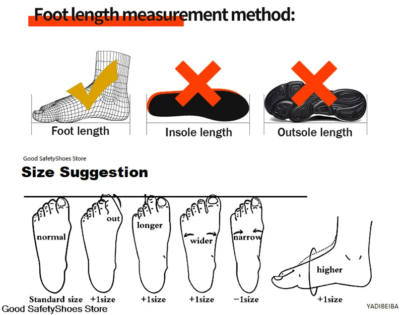 Work Safety Boots Men Work Shoes Steel Toe Safety Shoes Men lightweight Indestructible Boots Anti-puncture Work Sneakers Male