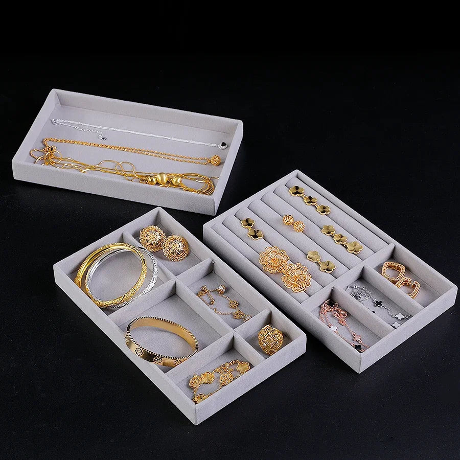 Jewelry Box Jewelry Tray Display Stand Multiple Style  Jewelry Organizer Jewelry Accessories