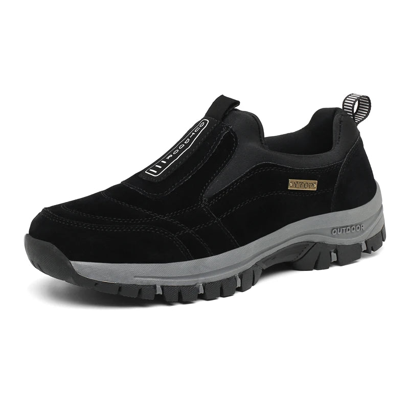 Men's non-slip casual sports shoes wear-resistant hiking shoes Outdoor 2025 fashion comfortable flat walking shoes for men