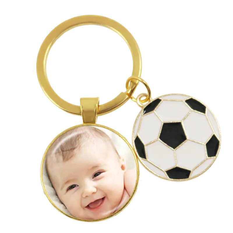 Personalized Custom Keychain Photo Mum Dad Baby Children Grandpa Parents Custom Designed Photo Gift For Family Anniversary Gift