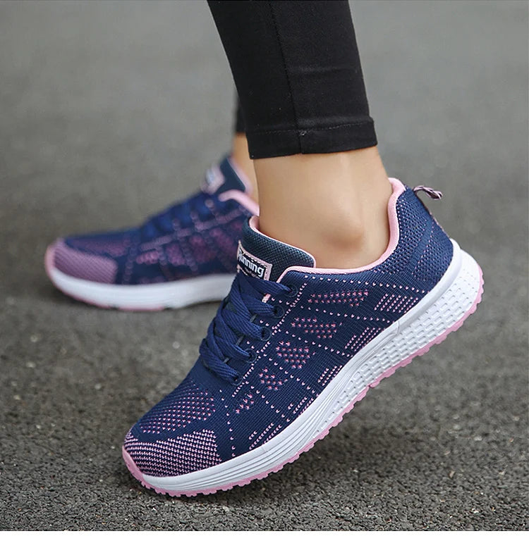 Women's Sports Shoes White Sneakers Lightweight Gym Shoes For Woman Spring Summer Sneaker High Quality Shoes Women Casual Tenis