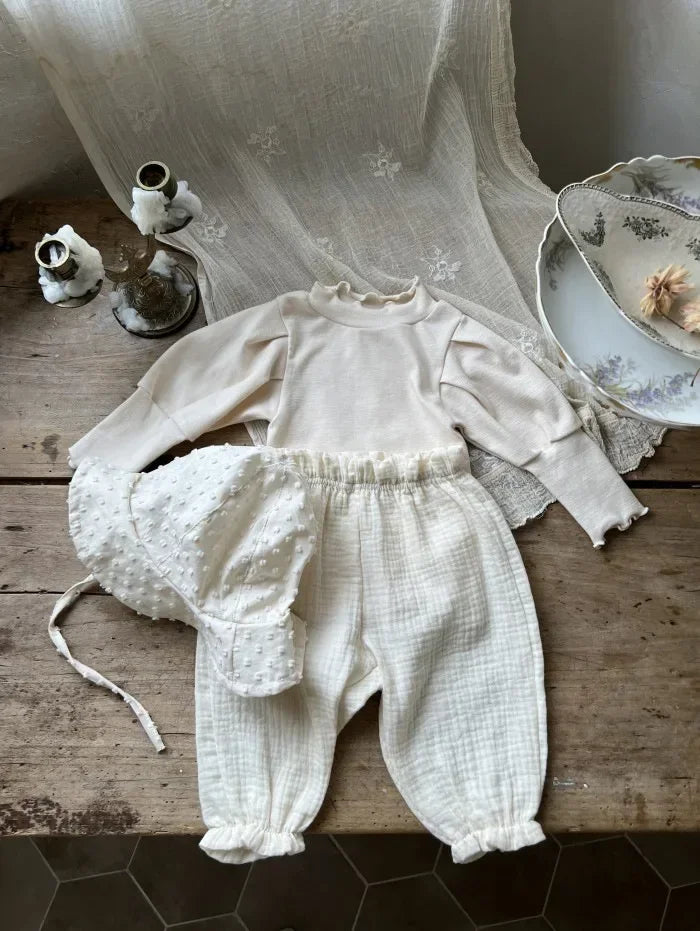 Organic Cotton Baby Pants Newborn Toddlers Autumn Spring Summer Winter Cute Print Soft Muslin Clothes Pants Pantalons Capris