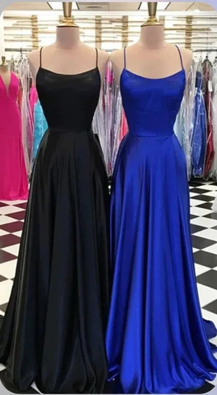 A-line Slit Cowl Neckline Satin 3 Styles Bridesmaid Dress With Tieing Dresses For Special Events Evening Dress Dresses For Prom
