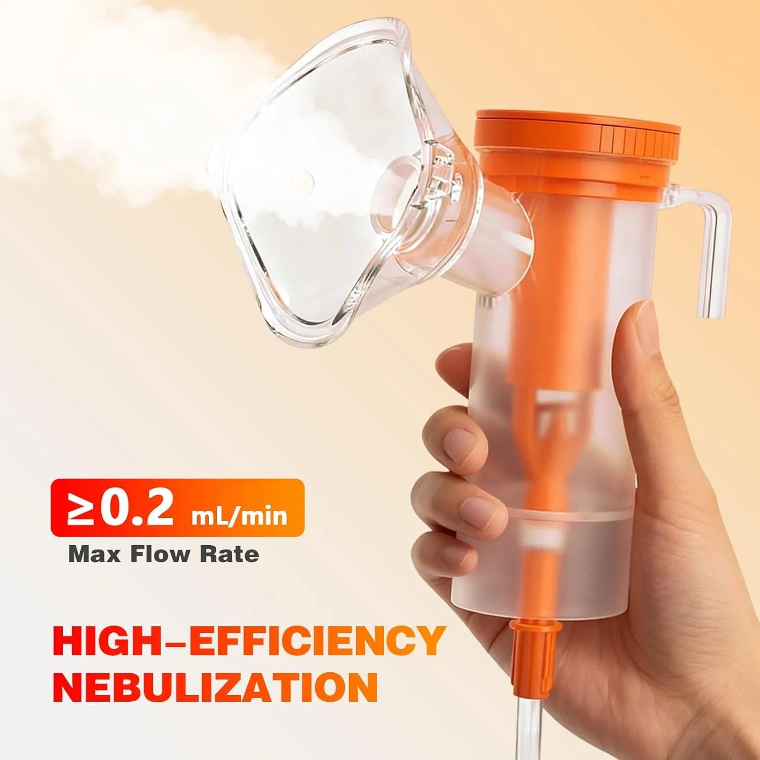 Compressor Nebulizer Oxygen Inhalation Device Mini Silent Steam Nasal Humidifier Inhaler Tools Portable Nebulizer Set Mouthpiece