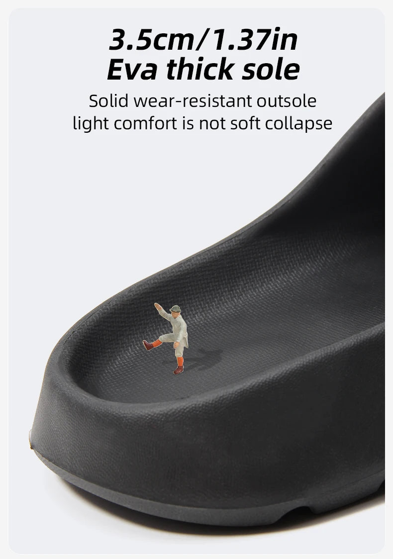 Men's EVA home bathroom anti slip slippers（Product does not come with packaging box）
