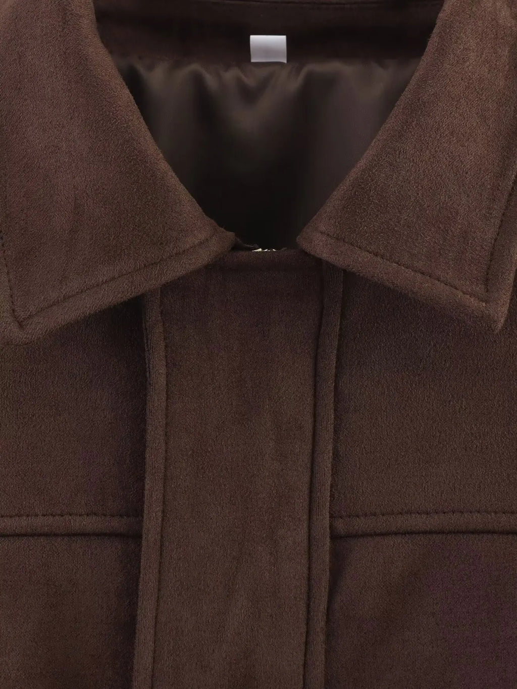 HH Women's Street Fashion Solid Loose Suede Texture Coats Causal Long Bat Sleeves Lapel Zipper Fly Winter Vintage Jackets
