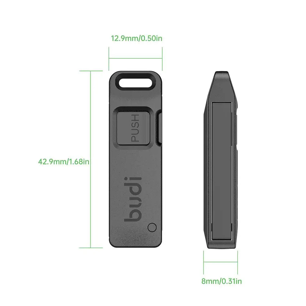 Multi-function Card Slot Storage Box TF SIM Card Ejector Storage Slot With Lanyard Anti-lost SIM Card Removal Needle Pin 1pcs