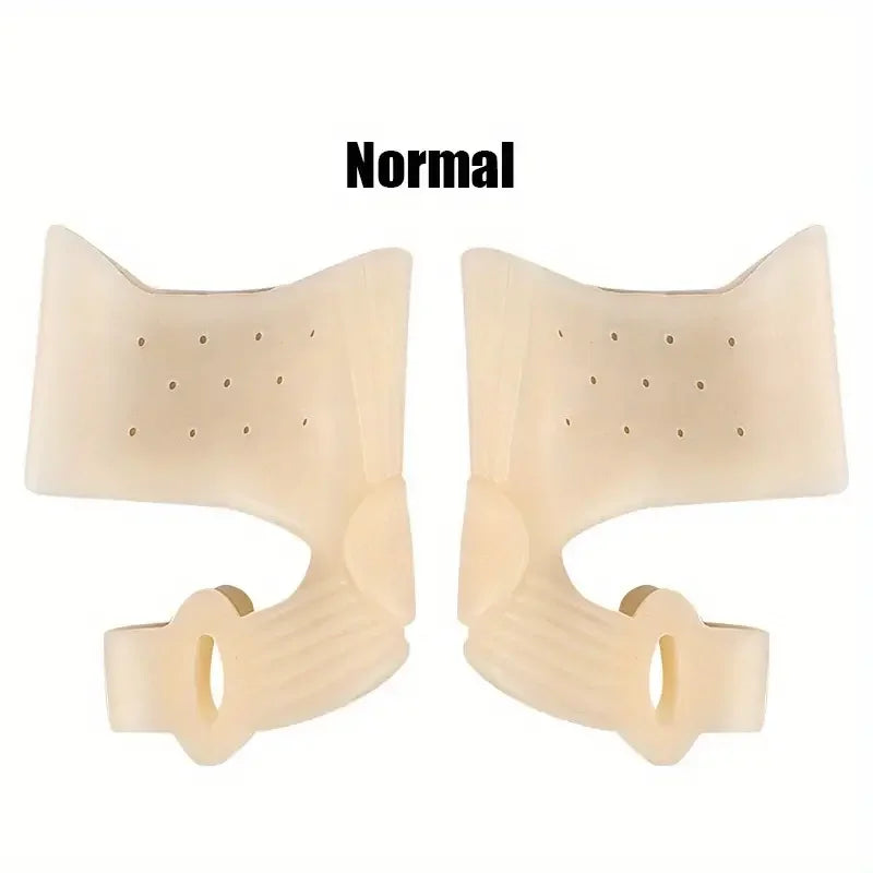 1 Pair of Silicone Bunion Adjusters - Soft and Comfortable Relief for Foot Pain, Perfect for Night and Home Use