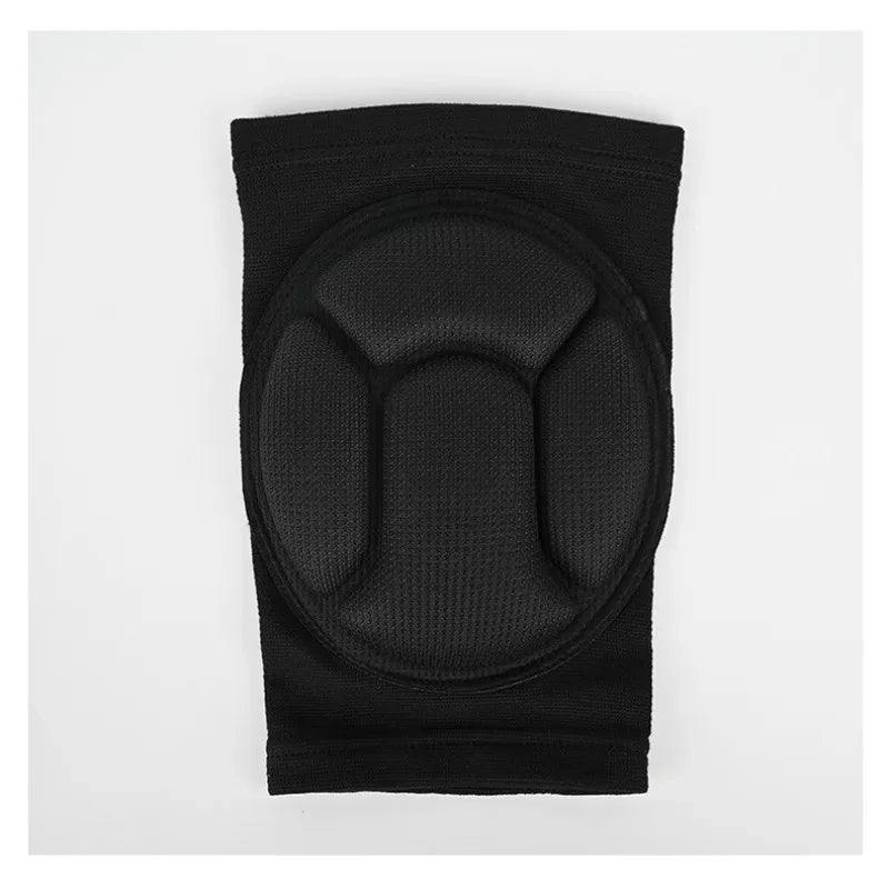 1PCS Thick Black Sponge Knee Pads Skin Friendly Breathable Turtle Shell Free Bending Knee Pads Health Protection Equipment