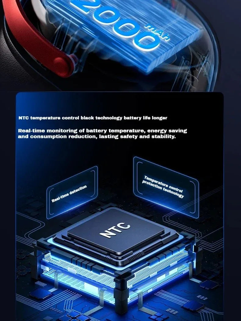 Original MCHOSE V9 PRO Music Esports Gaming Headphones 3-mode Wireless Noise Reduction Mic Customized Head-mounted