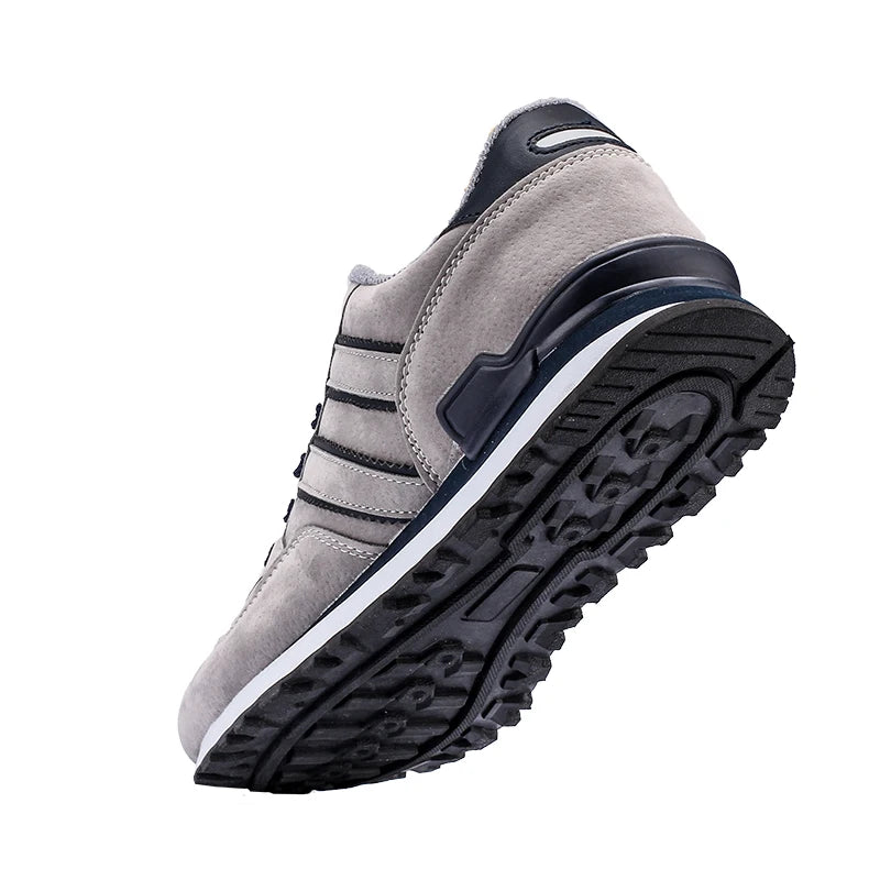 2024 New High Quality Men's Sneakers Leather Casual Shoes Autumn Breathable Men Shoes Male Flat Shoe