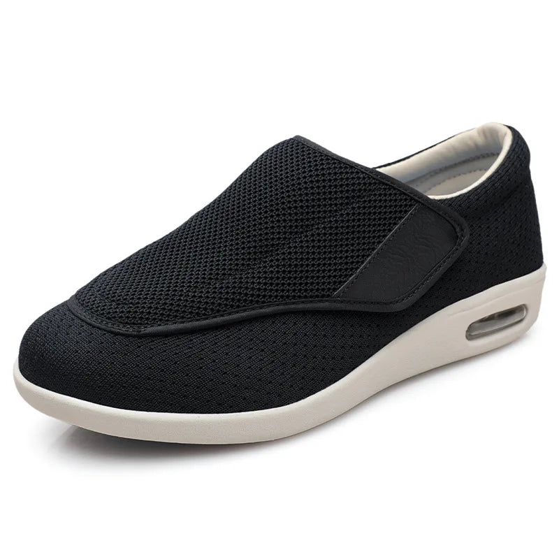 XIHAHA New Casual Orthopedics Wide Feet Swollen Shoes Thumb Eversion Adjusting Soft Comfortable Diabetic Shoe Walking Shoes