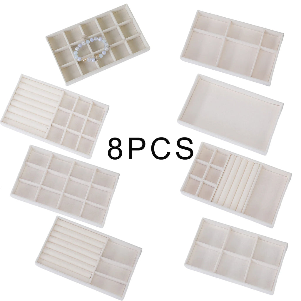 Jewelry Box Jewelry Tray Display Stand Multiple Style  Jewelry Organizer Jewelry Accessories