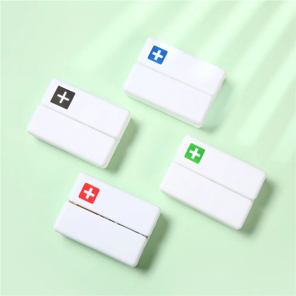 1PC Weekly Pill Box 7 Days Foldable Travel Medicine Holder Pill Box Tablet Storage Case Container Dispenser Organizer Tools