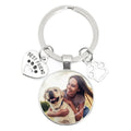 Personalized Custom Keychain Photo Mum Dad Baby Children Grandpa Parents Custom Designed Photo Gift For Family Anniversary Gift