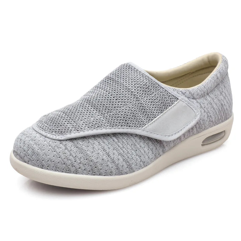 XIHAHA New Casual Orthopedics Wide Feet Swollen Shoes Thumb Eversion Adjusting Soft Comfortable Diabetic Shoe Walking Shoes