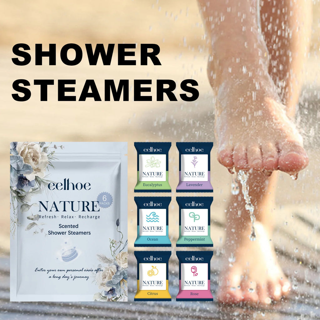 EELHOE Shower Steamer Tablet Nourishing Clean Dirt Eliminate Odor Relaxing Relieve Fatigue Moisturizing Shower Spa Bath Supplies