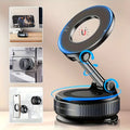 New vacuum suction cup phone holder for car, rotating magnetic phone holder, car navigation.