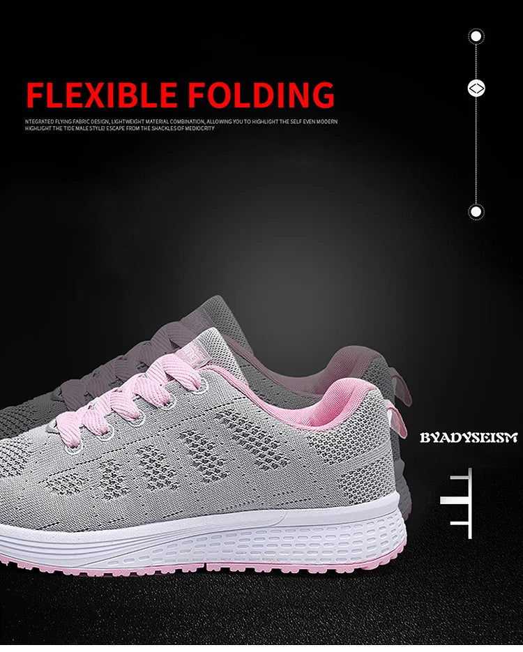 Women's Sports Shoes White Sneakers Lightweight Gym Shoes For Woman Spring Summer Sneaker High Quality Shoes Women Casual Tenis