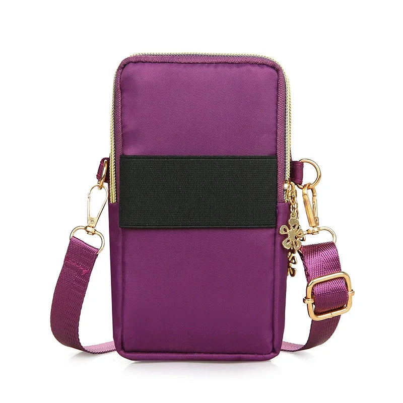 2025 New Women's Slant Mini Bag, Mobile Phone Bag, Fashion Mom Money Bag
