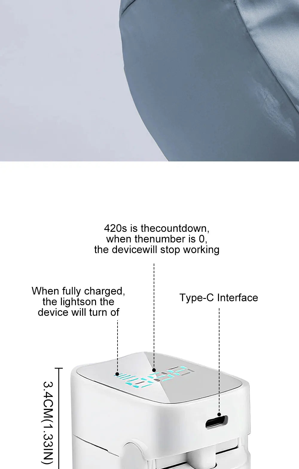 Nail Treatment Device for Fungal Infection,Nail Fungus Laser Assist Tool UV Professional Nail Fungus Blue Cleaning Laser Device