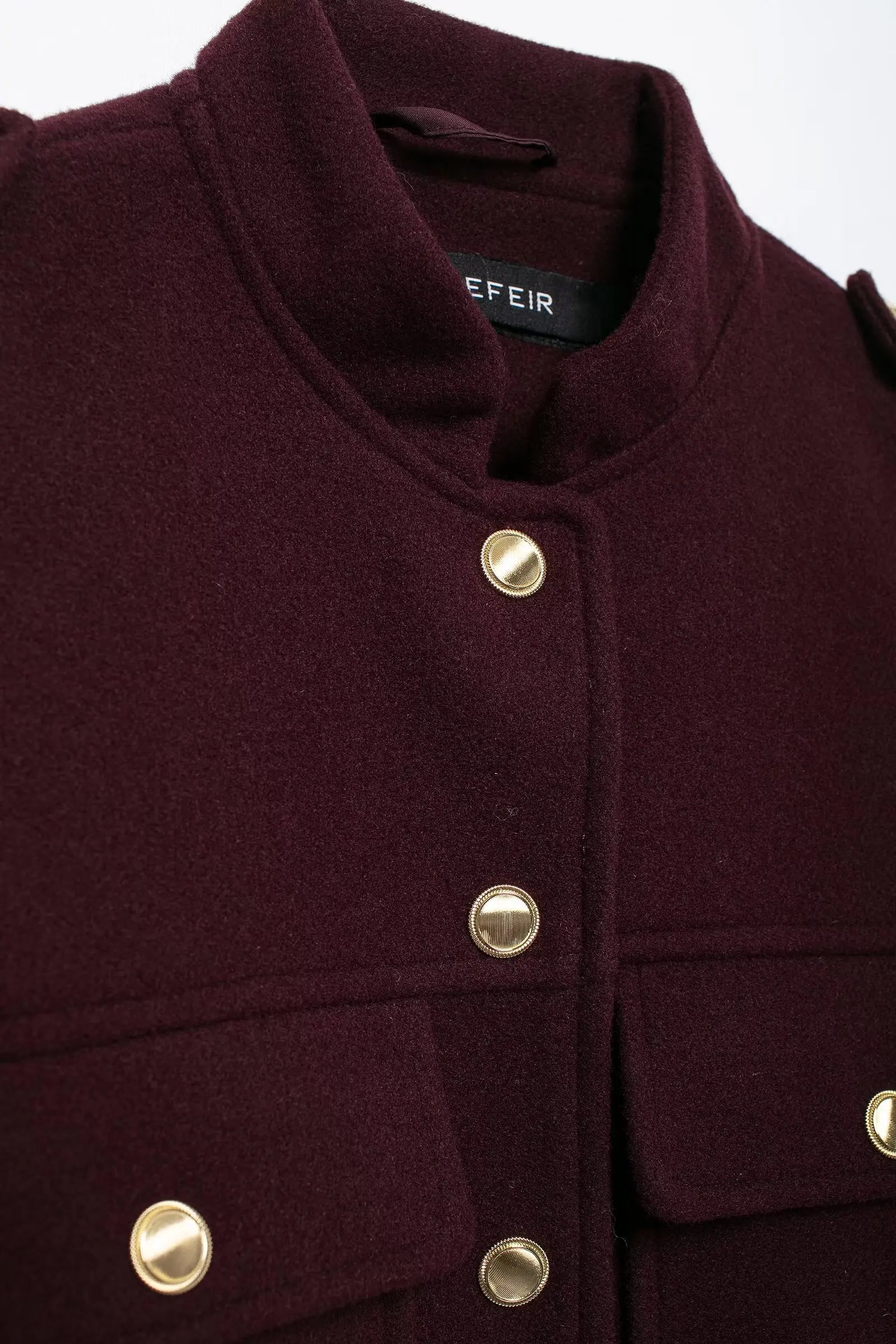 HH 2024 Fashion Women Soft Tweed Bomber Jacket O-Neck Long Sleeve Pockets Buttons Loose Woolen Coat Female Streetwear