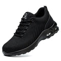 Air Cushion Work Safety Shoes For Men Women Breathable Work Sneakers Steel Toe Shoes Anti-puncture Safety Protective Shoe