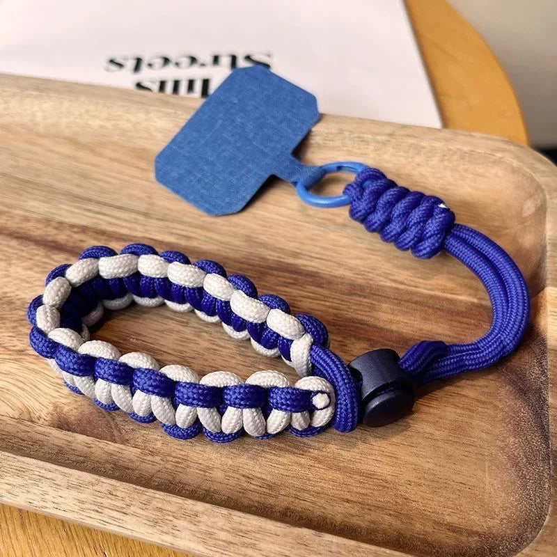 Cute Mobile Phone Lanyard Hanging Decoration Can Be Carried Twist Rope Anti-loss Pendant Fashion Strong Wrist Short Straps Band