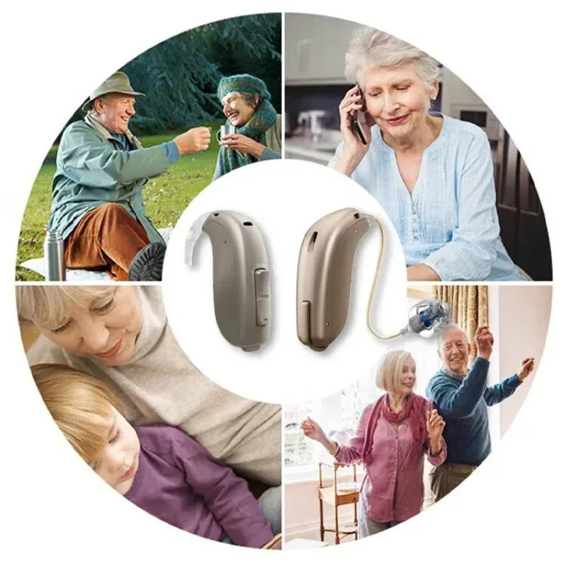 Oticon Jet 2 BTE Bluetooth Tinnitus masking Hearing Aids For the Deafness,48 Channel Original Programmable Digital Hearing Aid
