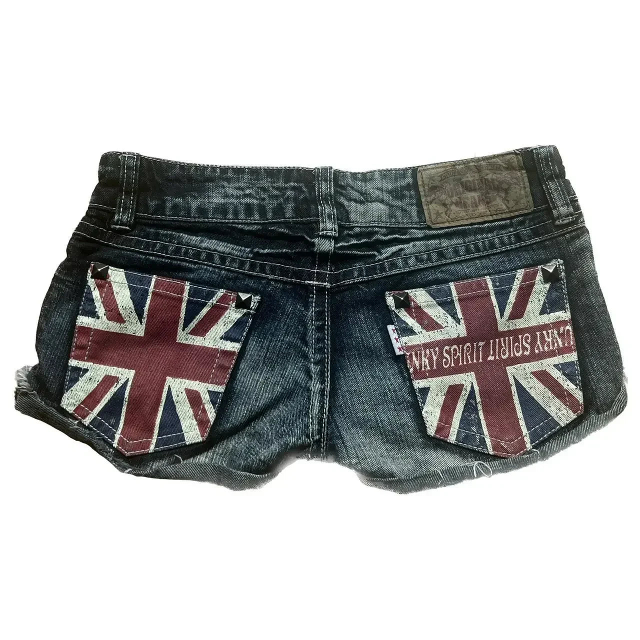2025ins European and American trendy low-waisted hot girls slim jeans hip-hop fashion streetwear printing letter pattern