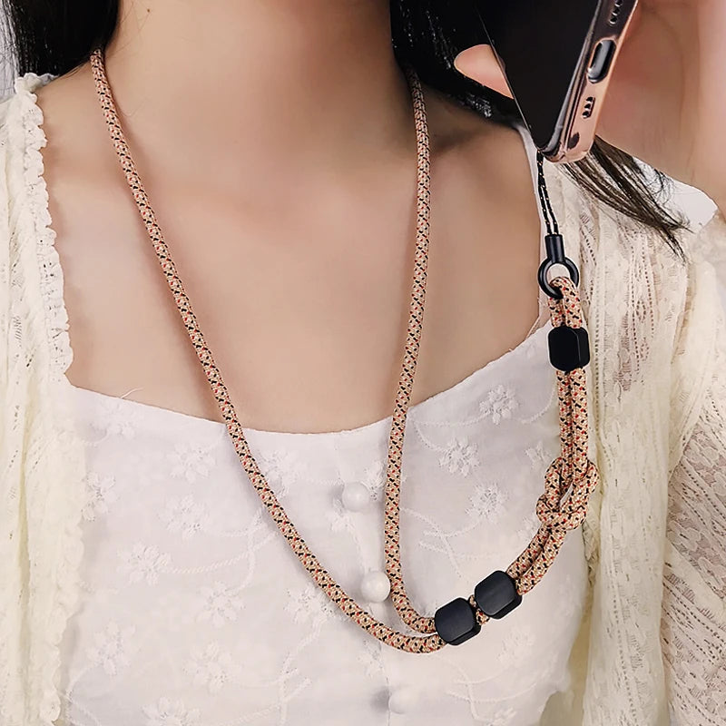 New Lanyard Cell Phone Wrist Hand Strap Cord to Hang the Mobile Rope Smartphone Shoulder Phone Chain Key Strap for IPhone