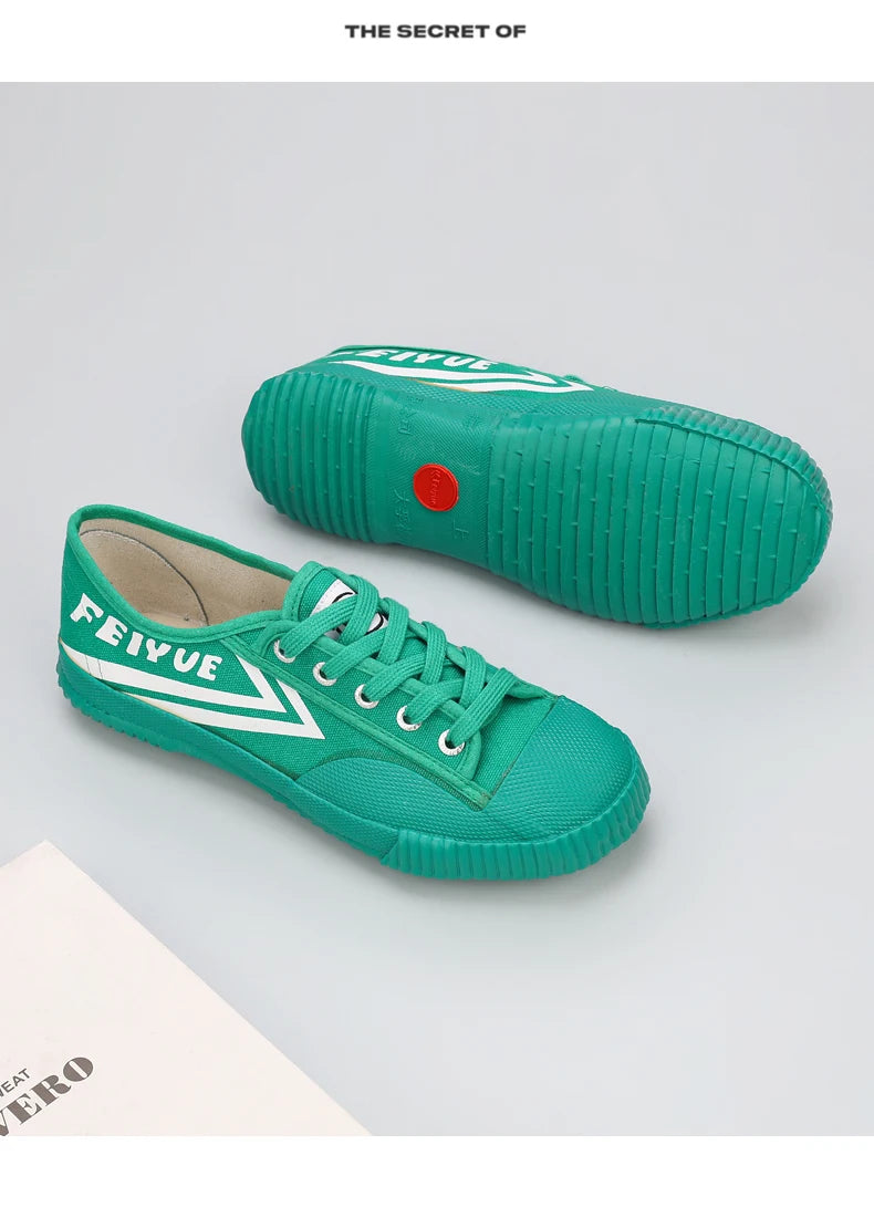DaFu Flying Men's Athletic Shoes Long Distance Running Jump Far Field Event Canvas Sports Shoes Couple's Loafers Black Sneakers