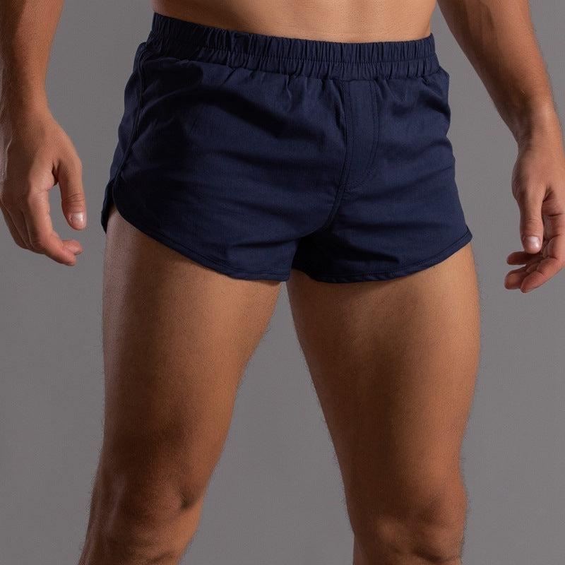Men's Pure Cotton Shorts Plus-Size Loungewear Boxer Briefs