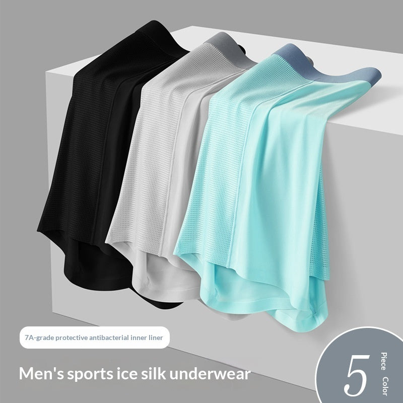 Extended-length Chafe-resistant Seamless Boxer Briefs