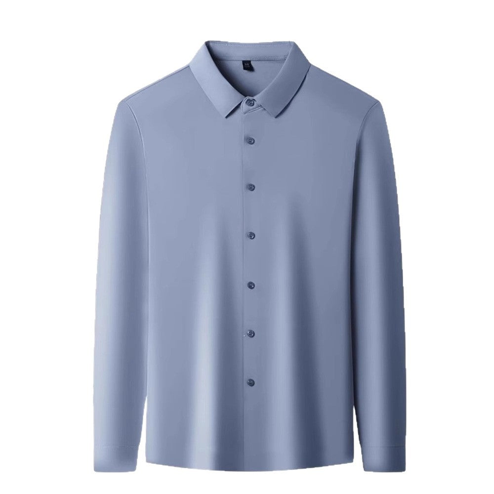 Seamless High Elastic Long Sleeve Anti-wrinkle Shirt