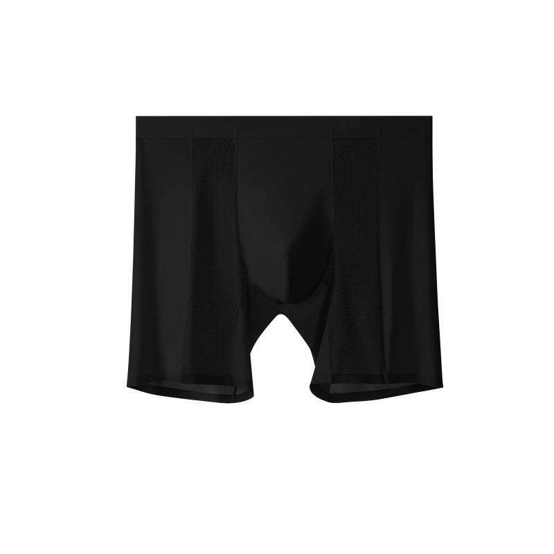 Extended-length Chafe-resistant Seamless Boxer Briefs
