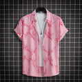 Digital Printing Floral Short Sleeve Shirt